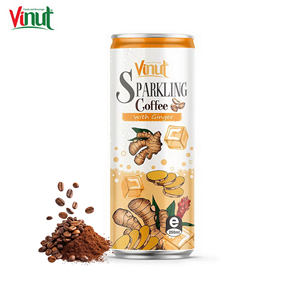 Boisson gazeuse au café et purée de gingembre VINUT 250ml – Fabricant OEM de boissons sans conservateurs - Product Image 1
