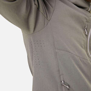 Veste softshell imperméable pour homme, coupe-vent à capuche, légère, respirante, pour randonnée et trekking en plein air - Product Image 5