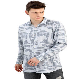 Nueva camisa social de algodón de primavera para hombre, camisa de manga larga de alta calidad de Color sólido para hombre, camisas sociales informales con solapa para hombre - Product Image 5