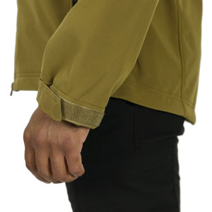 Nouvelle arrivée, veste softshell pour homme, chaude pour l'hiver, imperméable, fermeture éclair sur le devant, doublure en polaire douce, pour le travail et les voyages - Product Image 4