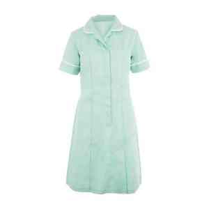 Uniforme de Enfermera, Uniforme Médico, Uniforme de Hospital, Uniforme de Trabajo con Rayas, Vestido de Trabajo para Doctora o Enfermera - Product Image 3