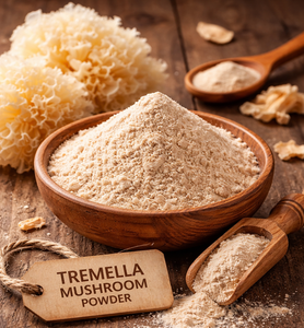 Polvo de Hongo Tremella Fuciformis al por Mayor, Extracto de Hongo de Nieve OEM a Granel para Aplicaciones Nutracéuticas, Cosméticas y Alimentarias - Product Image 2