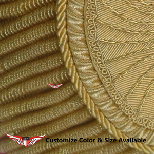 KEW - Epaulette de Hombro Bordado en Oro Estilo Napoleónico Francés, Ecológico, Vintage y Lujoso, Accesorio de Vestimenta Ceremonial Personalizado - Product Image 2