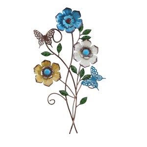 Arte Metálico de Pared con Hojas 3D, Escultura Decorativa Colgante Grande para Vestíbulo de Hotel, Restaurante u Oficina, Venta al Por Mayor Personalizada - Product Image 6