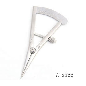 Calibrador Castroviejo de Acero Inoxidable de 20 mm, Curvo, Herramienta Veterinaria, Dental y de Ortodoncia, Manual, Fábrica de Pakistán - Product Image 4