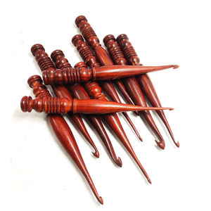 Wooden Portable Eco-Friendly <b>Crochet</b> <b>Hook</b> for Knitting Premium Quality Handmade by blossom craft india - Product Image 3