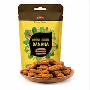 Usine au Vietnam, qualité supérieure, prix de gros très compétitif, bananes séchées entières savoureuses, conditionnées en sacs de 200g. - Product Image 1