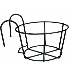 Soporte de Metal para Macetas Colgantes, Decorativo, de Hierro, para Balcón, Terraza, Patio, Jardín, Valla y Exteriores del Hogar - Product Image 1