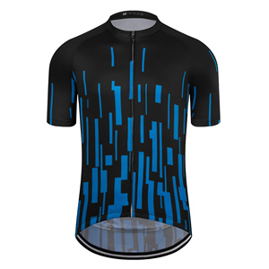 Maillot de cyclisme à manches courtes, design basique, séchage rapide, respirant, pour l'entraînement quotidien au cyclisme, maillot de cyclisme à séchage rapide - Product Image 1
