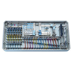 Conjunto de Implantes para Fijación Espinal: Varillas, Tornillos, Ganchos y Conectores de Titanio, Instrumental Quirúrgico Ortopédico, Implante Espinal - Product Image 1