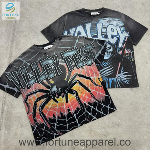 <b>Guitar</b> Design Crew-Neck Casual Solid White T-Shirt for Boys/Men 100% Cotton Breathable & Eco-Friendly - Product Image 2