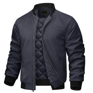 Chaqueta Acolchada para Hombre con Estampado de Lobo y Luna, Cierre Frontal con Cremallera, Ropa Casual de Invierno, Sublimación 3D, Lona Impermeable y Resistente al Viento - Product Image 1