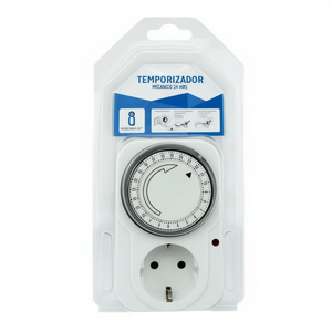 Timer Meccanico 24 Ore con Presa per Cucina e Casa - Product Image 2