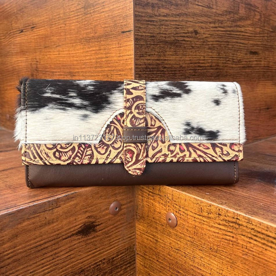 Brown With Embossed Print