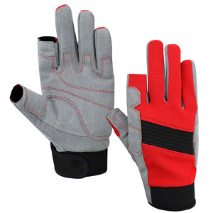 Men's Women's Fingerless Fly Fishing <b>Gloves</b> Breathable Lightweight Stretch Anti-Uv Reflective Printing Sun Protection Outdoor - Product Image 2