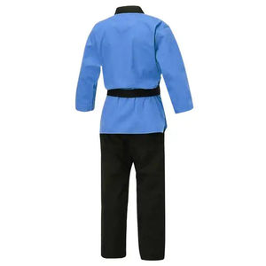 ชุดเทควันโดพรีเมียมสำหรับทุกเพศ ขายส่ง น้ำหนักเบา ระบายอากาศได้ดี ยืดหยุ่น แห้งเร็ว ชุดฝึกซ้อมโดบก TKD ทนทาน เหมาะสำหรับศิลปะการต่อสู้ - Product Image 3