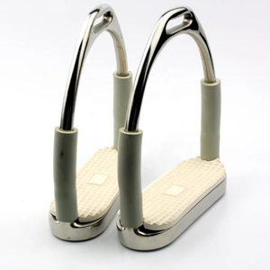 Estribos de Seguridad Flexibles para Montar a Caballo, de Acero Inoxidable de Alta Calidad, Ligeros, de Goma, para Carreras de Caballos Occidentales, Precio de Fábrica - Product Image 4