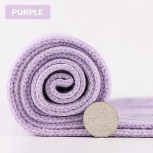Velvet-Finish Unisex Knitted <b>Scarf</b> - Ultra Soft Winter Muffler - Custom Logo Ribbed Knit Luxury Neck Wrap - Product Image 2
