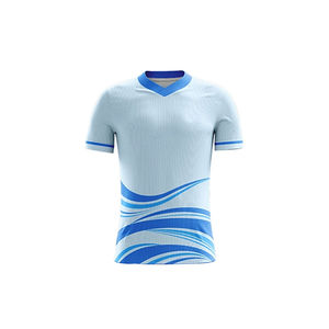 Conjuntos de Camisetas de Fútbol Sublimadas con Logotipo Personalizable, Uniformes para Hombres Adultos con Tecnología de Corte Automatizado, Servicio OEM - Product Image 4