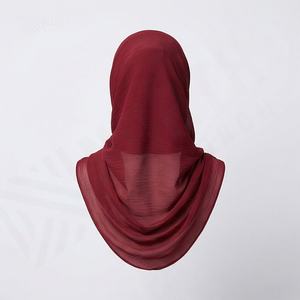 Pañuelo Largo para Mujer Musulmana, 70x180 cm, Tela Crepé Suave, Color Degradado Personalizado, Transpirable, Premium, Elegante y Estilizado - Product Image 2