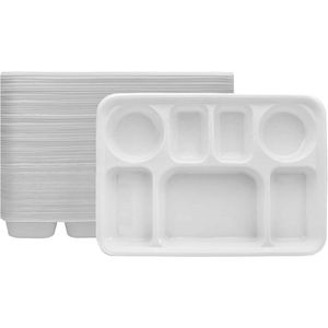 Plateaux en plastique pour la restauration, idéaux pour les écoles, les universités et les auberges - Product Image 1