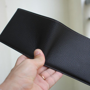 Handmade mens leather wallets RFID blocking slim bifold card holder wholesale supplier premium export fashion in wholesale price - Product Image 2