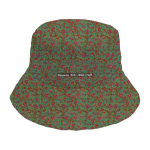 Sombreros de Moda Otoño Invierno para Hombre y Mujer, Sombreros de Pescador Acolchados de Algodón con Estampado a Mano, Gorras de Alta Calidad - Product Image 6