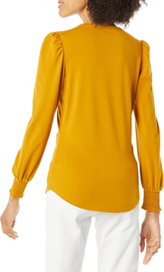 Nuevas Camisetas Casuales de Manga Larga para Mujer, Lisas, Teñidas, Mezcla de Poliéster/Algodón, Cómodas, Transpirables, de Secado Rápido y Ecológicas - Product Image 5