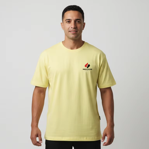 T-shirt pour homme en coton 100% à porter au quotidien, manches courtes, col rond, doux, respirant, léger, logo personnalisé, vente en gros, tee-shirt en vrac - Product Image 5