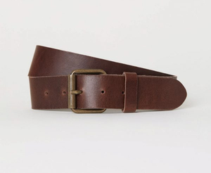 Ceinture en cuir véritable personnalisée de haute qualité avec logo personnalisé pour hommes, style classique décontracté, boucle à ardillon en alliage de zinc personnalisée - Product Image 5