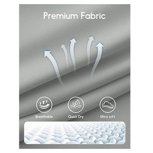 T-shirt à manches longues en coton pour homme, col rond uni, logo personnalisé, marque privée, fournisseur OEM ODM - Product Image 5