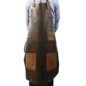 Delantales de Cuero de Primera Calidad para Hombres y Mujeres, Delantal Personalizado para Barbería y Salón de Belleza - Product Image 3