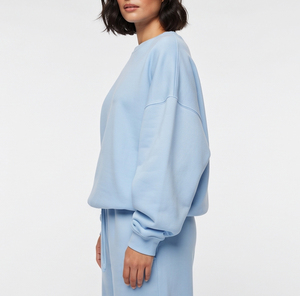 Ensemble de survêtement pour femme, hiver, molleton épais, coupe oversize et ample, avec sweat à capuche et pantalon de jogging - Product Image 3