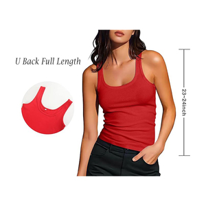 Top sin mangas con tiras en la espalda para mujer, mezcla de nailon y poliéster, configuración de tiras múltiples, espalda abierta, estilo urbano atrevido - Product Image 2