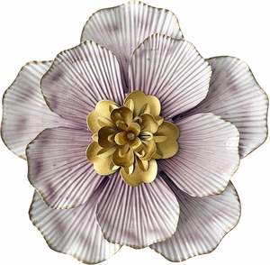 Sculpture murale contemporaine en fer forgé, best-seller, pour salon, chambre, hôtel, décoration murale élégante en métal. - Product Image 6