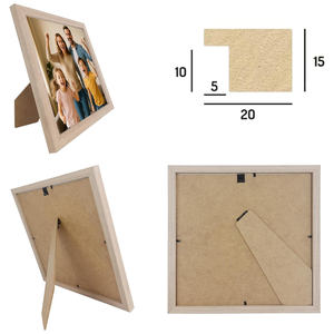 Designer Wooden Photo <b>Frame</b> Premium Finish Tabletop Photo Display Contemporary Wood Photo <b>Frame</b> Simple Elegant Desk Table Decor - Product Image 4
