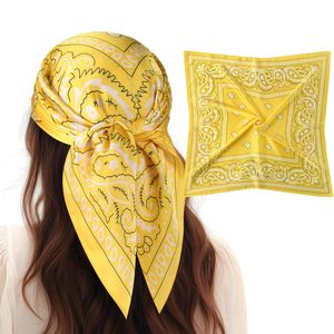 ผ้าพันคอไหมซาตินสำหรับผู้หญิง ใช้ได้ทุกวัน ขายส่ง - Product Image 1