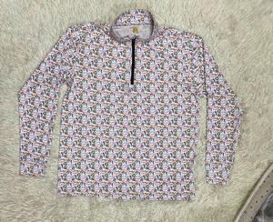 เสื้อพูลโอเวอร์ซิป ¼ สำหรับผู้ชาย แห้งเร็ว น้ำหนักเบา แขนยาว เหมาะสำหรับวิ่ง กอล์ฟ เดินป่า ตกปลา จากผู้ผลิตยอดนิยม - Product Image 6