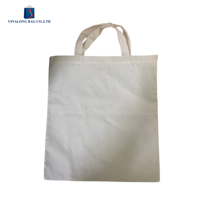 Wholesale Eco Tote <b>Bag</b> Reusable Cotton Canvas Shopping <b>Bag</b> Custom Tote <b>Bag</b> with Zipper Closure <b>Long</b> Handle for Daily Use - Product Image 3