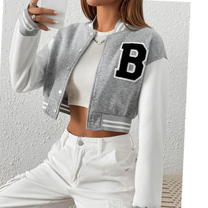 Style de mode personnalisable, ensemble 2 pièces, crop top, sweat-shirts pour femmes, confortables, en vente en ligne à prix abordable - Product Image 6