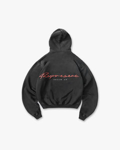 Sweat à capuche unisexe surdimensionné en molleton de coton anti-boulochage, personnalisé OEM, style streetwear vintage délavé avec broderie - Product Image 1