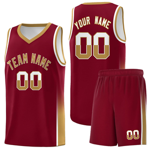 Custom Basketball Jersey Set Print Personalized Basketball Tank <b>Tops</b> and Short Uniform for Men Women Boy Girl - Product Image 5