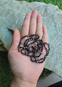 Perles de moissanite carrées de 3 mm, 27 pouces, qualité AAA, taille facettée, pour la fabrication de bijoux - Product Image 5