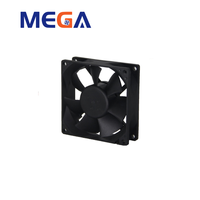 Ventilateur sans balais personnalisé 2/3/4 broches DC 12V 24V 80x80x25mm 5500 tr/min pour robots et incubateurs