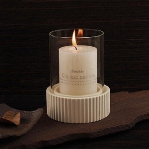 Porte-bougie chauffe-plat en résine pour décoration festive, porte-bougie chauffe-plat artistique en résine pour un style unique - Product Image 2