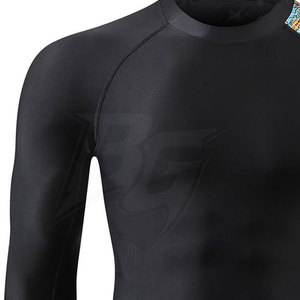 Tactical Style Men's Breathable Printing Rash Guard for Adults-Outdoor Training Tear Resistant Lightweight Soft Fabric - Product Image 4