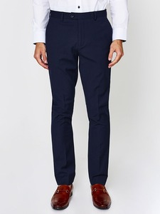 Pantalones de Vestir Formales para Hombre, Corte Profesional, Estilo Recto, Transpirables, de Lona, con Logotipo Personalizado, 100% Algodón - Product Image 3