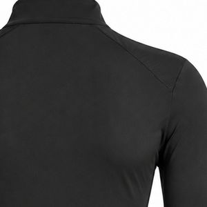 Camisa de Golf Negra de Manga Larga con Cierre Completo para Mujer, Chaqueta Deportiva de Alto Rendimiento, Ropa de Entrenamiento al Aire Libre, Ropa Deportiva Informal - Product Image 4