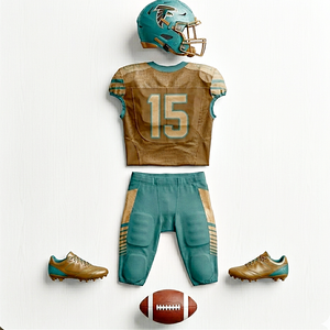 V-Neck Shaped <b>Top</b> Trending American Football Uniform Set Custom Sublimation Printed Sports Clothings Premium Quality Assurance - Product Image 5