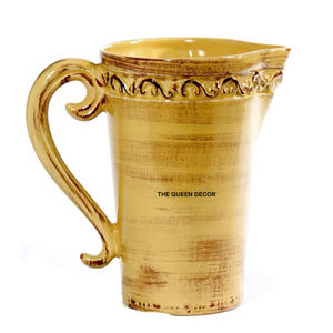 Pichet à café fantaisie en aluminium, finition dorée, poignée blanche, haute qualité, vente chaude - Product Image 5